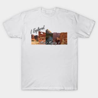 Utah National Parks: Bryce, Zion, Canyonlands, Arches, Capitol Reef T-Shirt